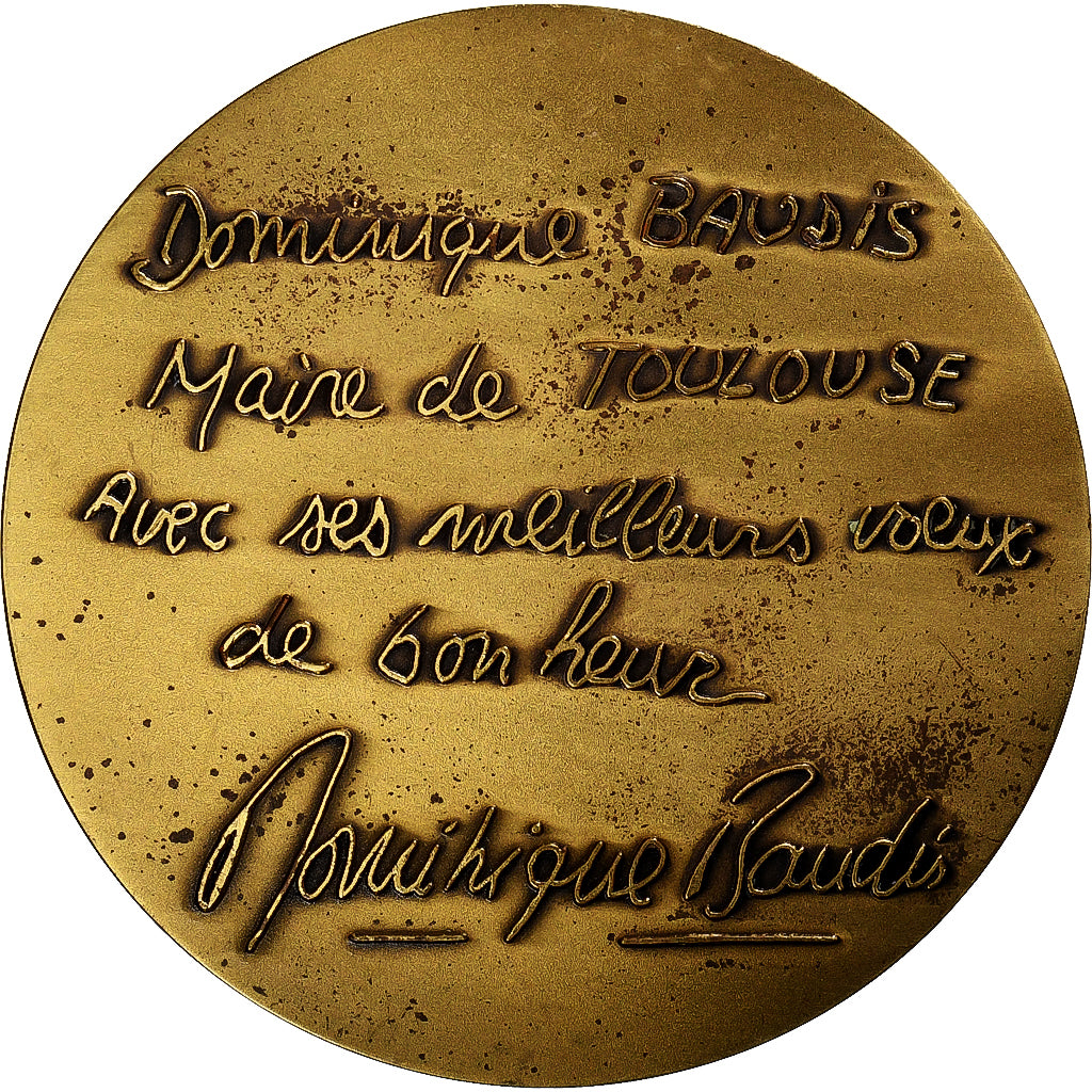 France, Médaille, Mariage, Toulouse, TTB+, Bronze Florentin