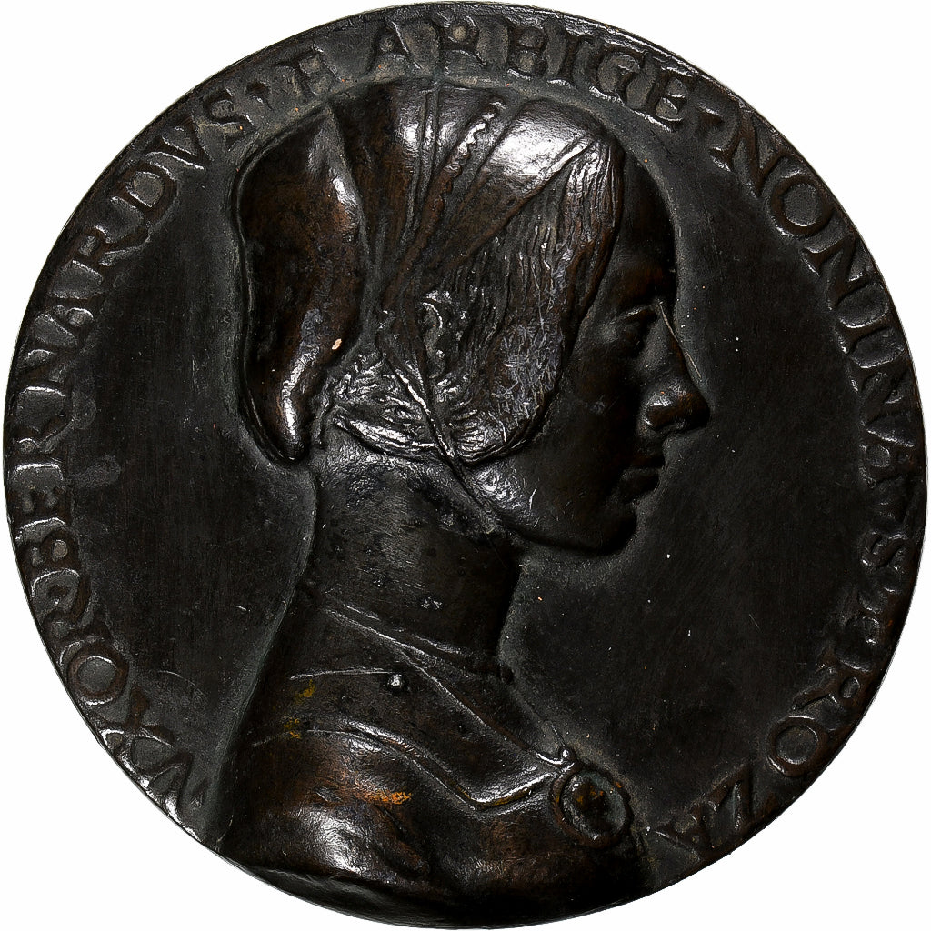 Italy, Medal, Nonina Stroza, Niccolo Fiorentino, Fonte Ancienne, AU(50-53)