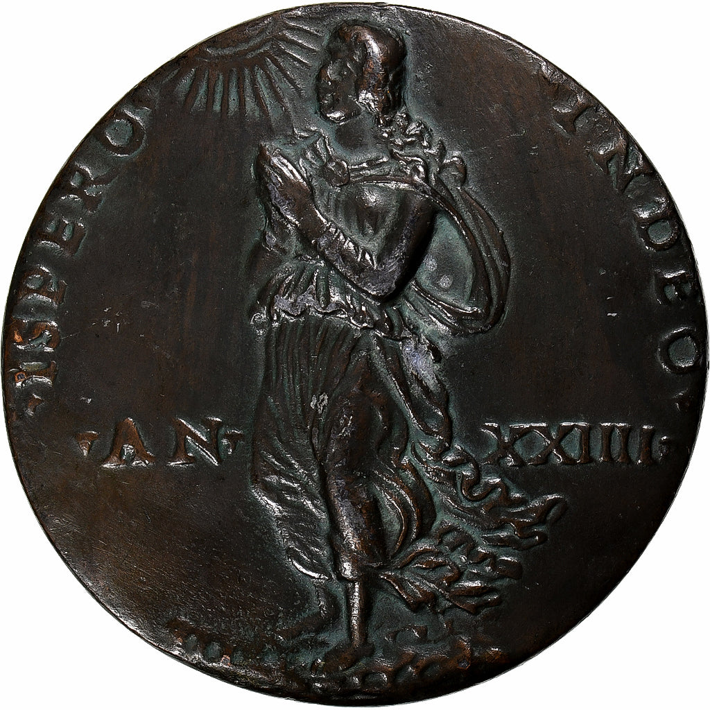 Italy, Medal, Nonina Stroza, Niccolo Fiorentino, Fonte Ancienne, AU(50-53)