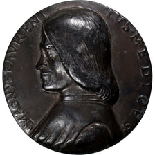 Italie, Médaille, Death of Lorenzo di Piero de Medici, Niccolo Fiorentino