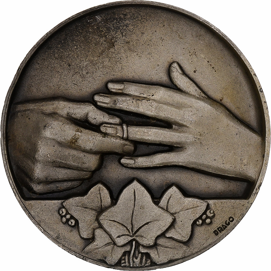 Francia, medalla, Mariage, Asnières-sur-Seine, Drago, MBC, Bronce plateado