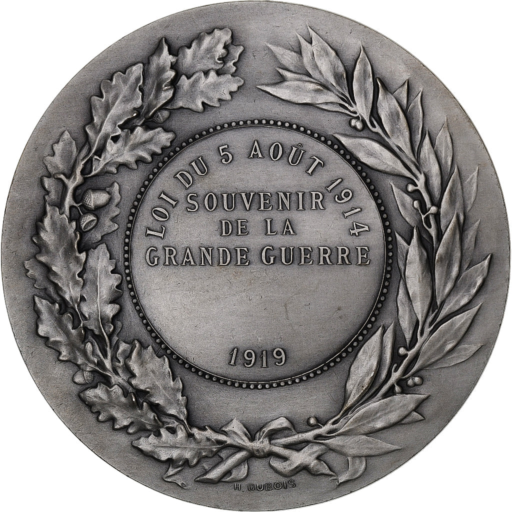 Frankreich, Medaille, Souvenir de la Grande Guerre, 1919, Dupuis.D, UNZ