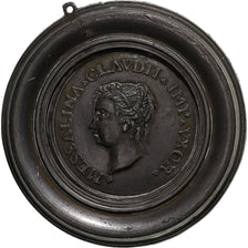 France, Médaille, Valeria Messalina, TTB, Tin-Zinc