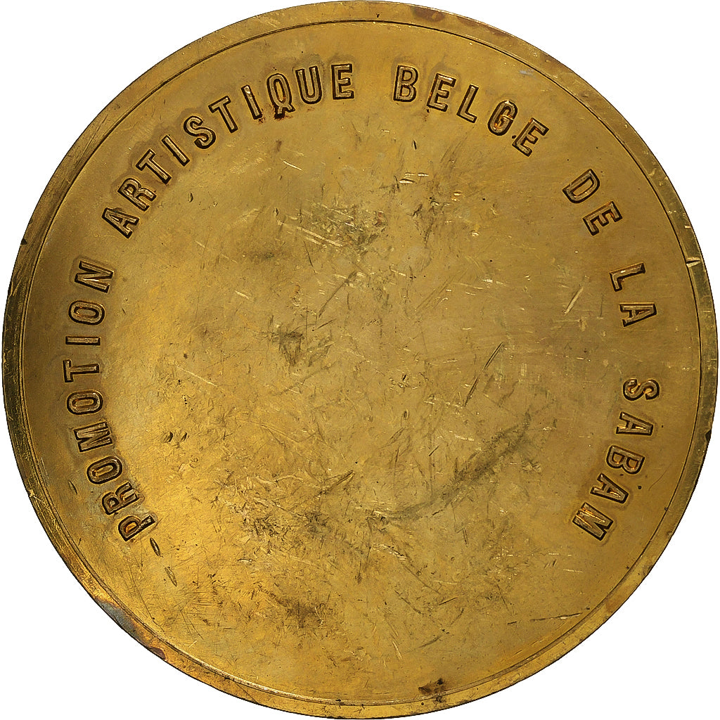 Belgio, medaglia, Orphée, Société Belge des Auteurs, Musique, Muller, BB+