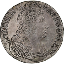 Moneda, Francia, Louis XIV, Écu aux 3 couronnes, Ecu, 1710, Amiens, MBC, Plata