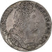 Moneta, Francia, Louis XIV, Écu aux 3 couronnes, Ecu, 1710, Amiens, BB