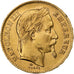 Francia, 20 Francs, Napoléon III, 1867, Paris, Oro, BB+, Gadoury:1062, KM:801.1