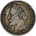 Francia, Napoléon III, 5 Francs, 1867, Strasbourg, BB, Argento, KM:799.2