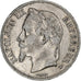 Francja, 5 Francs, Napoléon III, 1868, Strasbourg, Srebro, VF(20-25), KM:799.2