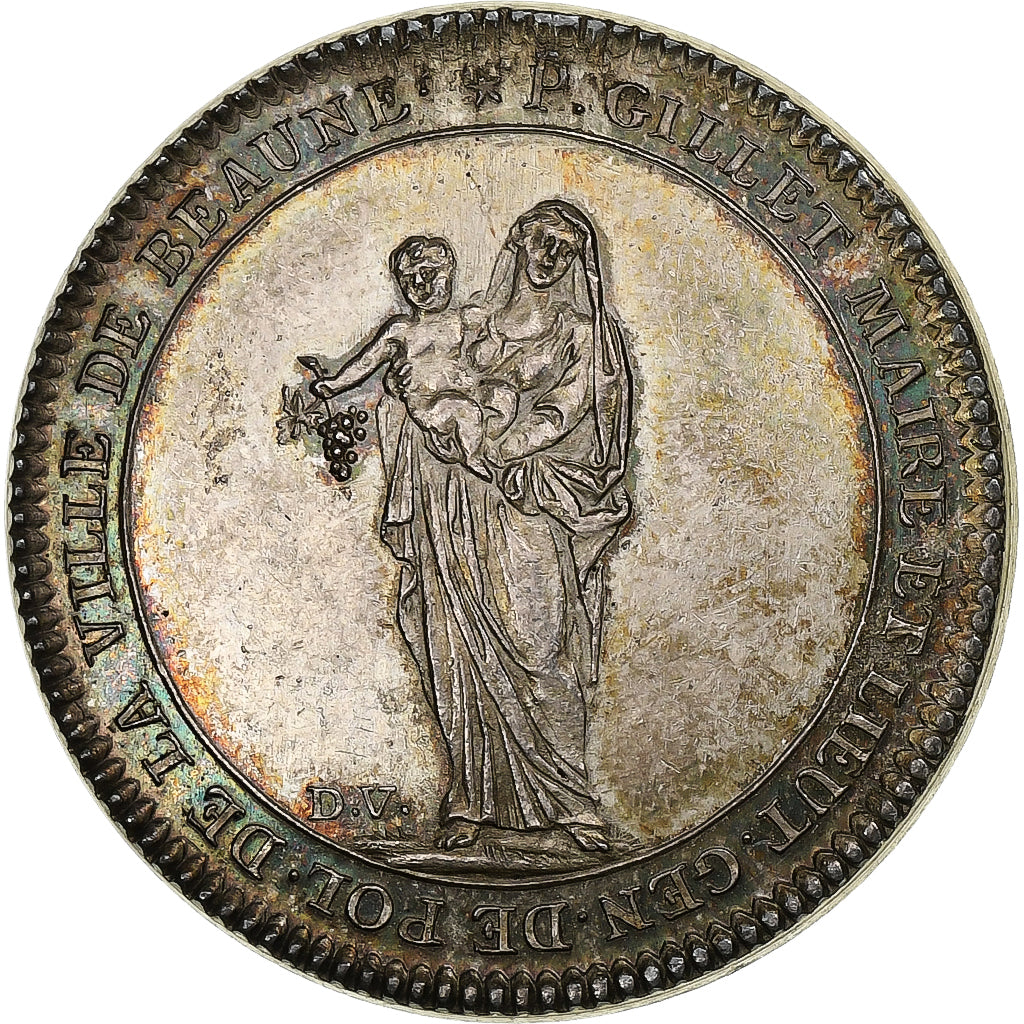 France, Token, P. Gillet, Maire et Lieutenant Général de Police de Beaune