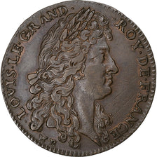 France, Token, Louis XIV, Bâtiments du Roi, History, 1683, MS(60-62), Copper
