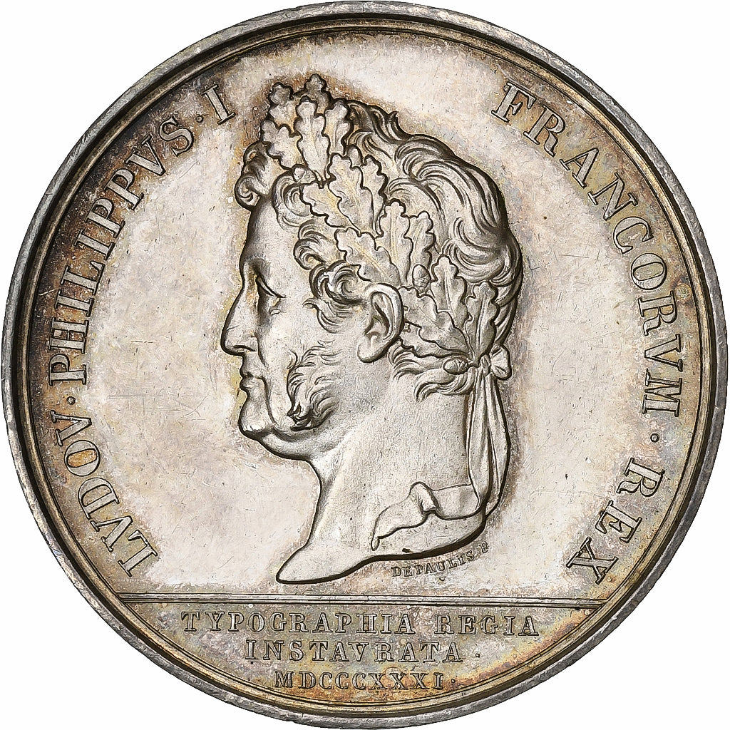 Francja, Token, Louis-Philippe Ier, Ouverture de l'Imprimerie Royale, 1831