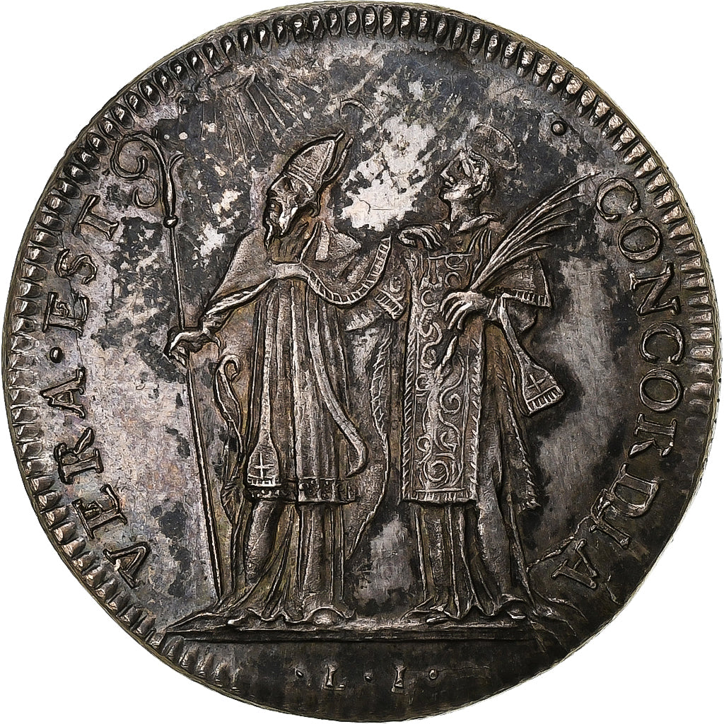 France, Token, Saint-Germain l'Auxerrois, History, 1684, MS(63), Silver