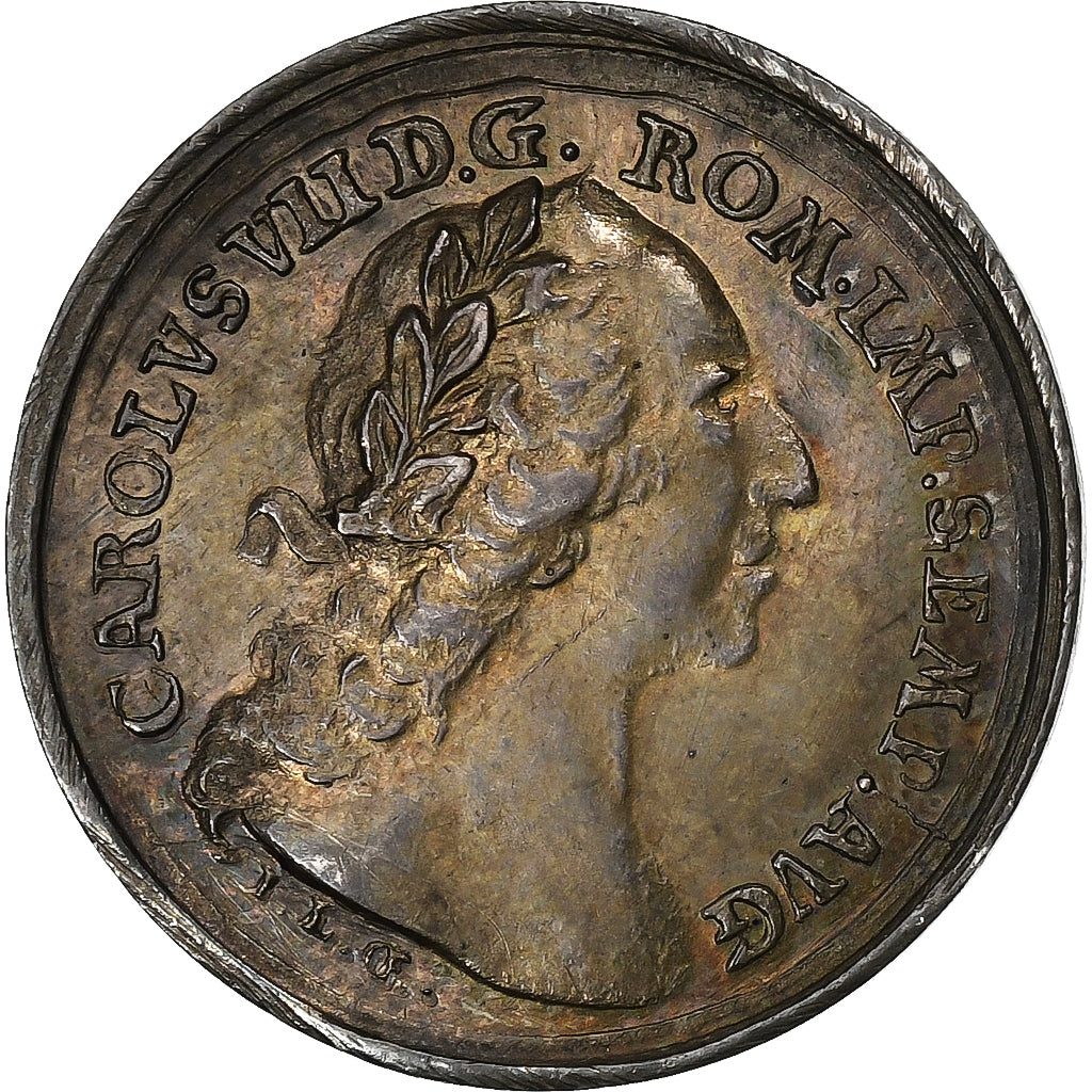 Francia, ficha, Election de Charles VII, History, 1742, SPL, Argento