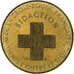 Francia, zeton, Tourist Token, Croix Rouge Française, Sidaction, Arts &