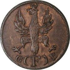 Etats allemands, FRANKFURT AM MAIN, Heller, 1821, Cuivre, TTB+, KM:301