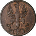 German States, FRANKFURT AM MAIN, Heller, 1821, Copper, AU(50-53), KM:301