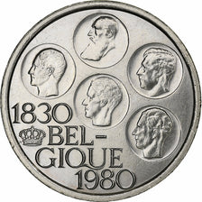 Bélgica, 500 Francs, 500 Frank, 1980, Brussels, Plata recubierta de cobre -