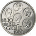 Belgium, 500 Francs, 500 Frank, 1980, Brussels, Silver Clad Copper-Nickel