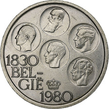 Bélgica, 500 Francs, 500 Frank, 1980, Brussels, Cobre-Níquel Revestido a