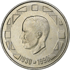 Belgium, 500 Francs, 500 Frank, 1990, Silver, AU(50-53), KM:179