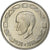 België, 500 Francs, 500 Frank, 1990, Zilver, ZF+, KM:179