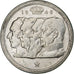 Belgia, Régence Prince Charles, 100 Francs, 100 Frank, 1949, Srebro, EF(40-45)