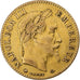 Francja, Napoleon III, 10 Francs, 1868, Paris, Złoto, VF(30-35), Gadoury:1015