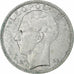 Belgia, 20 Francs, 20 Frank, 1935, Srebro, VF(30-35), KM:105