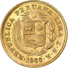 Pérou, 1/5 Libra, Pound, 1968, Lima, Or, SPL+, KM:210
