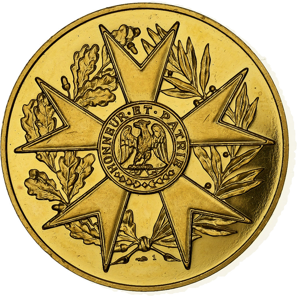 France, Medal, Napoléon Bonaparte, Bicentenaire, 1969, Gold, MDP, MS(63)