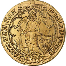 France, Medal, Philippe VI, Ange d'Or, Gold, Restrike, MS(65-70)