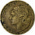Francia, 50 Francs, Guiraud, 1954, Beaumont - Le Roger, Aluminio - bronce, BC+