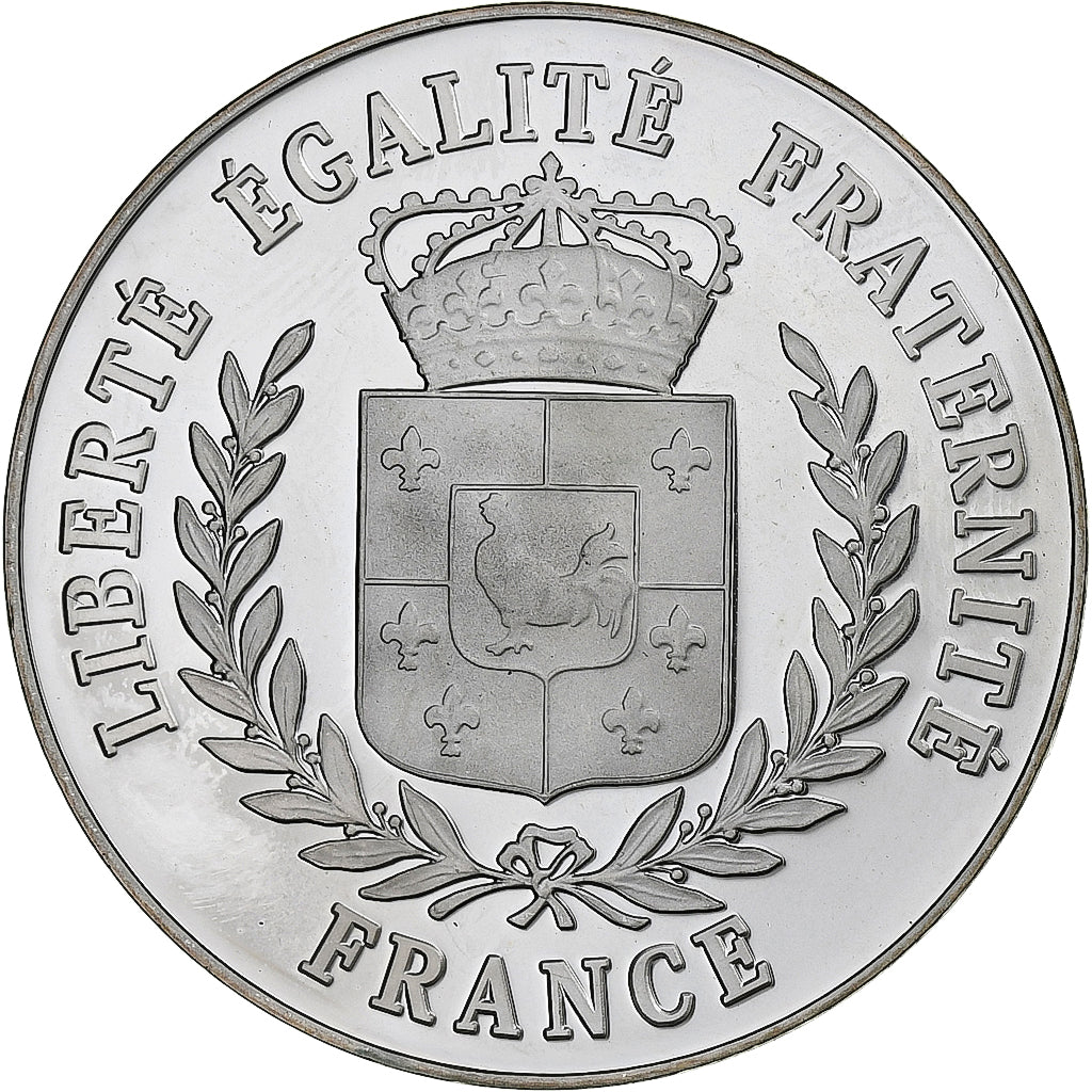 France, Medal, Contes et Fables, Le Petit Chaperon Rouge, Silver, MS(64)