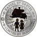France, Medal, Contes et Fables, Hansel et Gretel, Silver, MS(64)