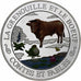 France, Medal, Contes et Fables, La Grenouille et le Boeuf, Silver, MS(64)