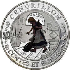 France, Médaille, Contes et Fables, Cendrillon, Argent, SPL+