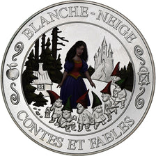 France, Medal, Contes et Fables, Blanche-Neige, Silver, MS(64)