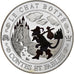 France, Medal, Contes et Fables, Le Chat Botté, Silver, MS(64)