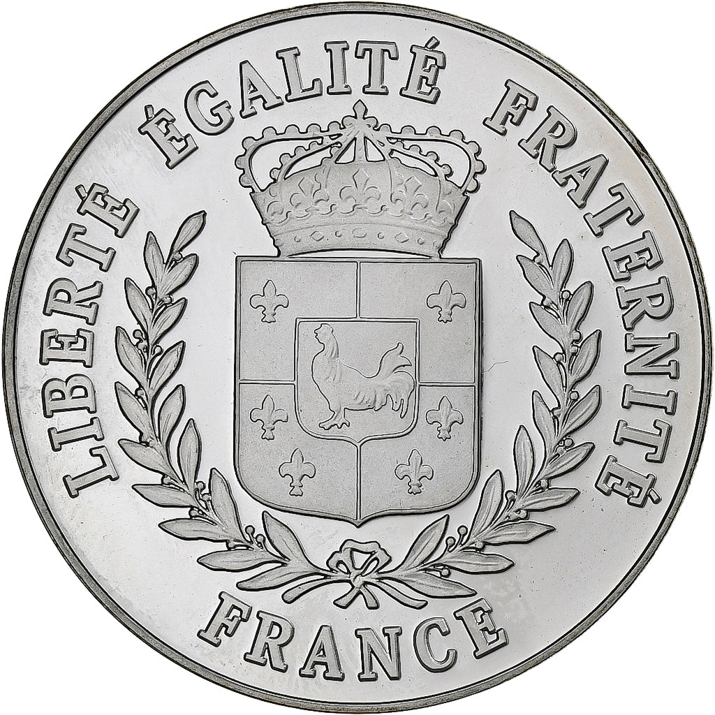 France, Médaille, Contes et Fables, Le Loup et l'Agneau, Argent, SPL+