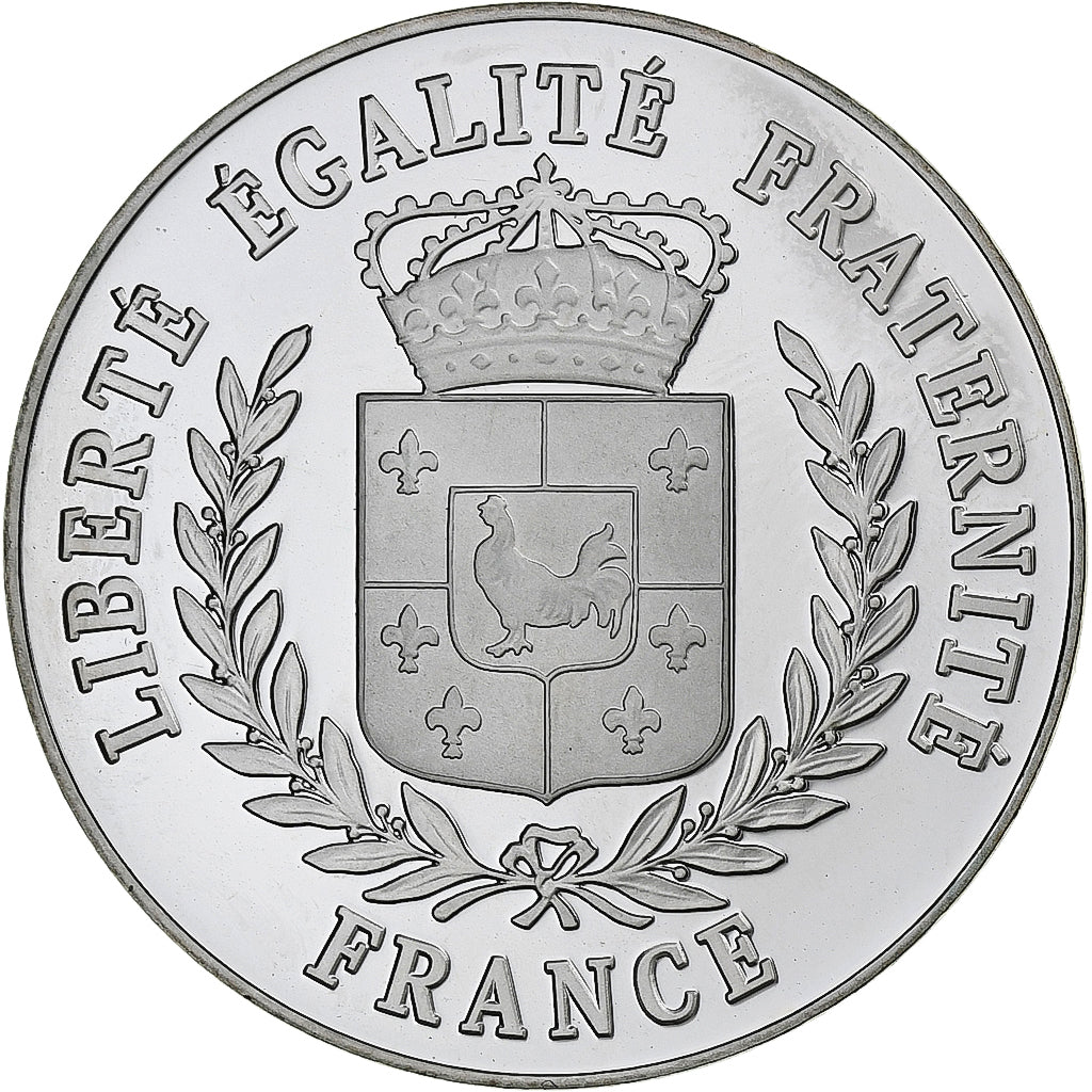 France, Médaille, Contes et Fables, Le Corbeau et le Renard, Argent, SPL+