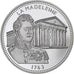 France, Medal, Les Joyaux de Paris, La Madeleine, Silver, MS(64)