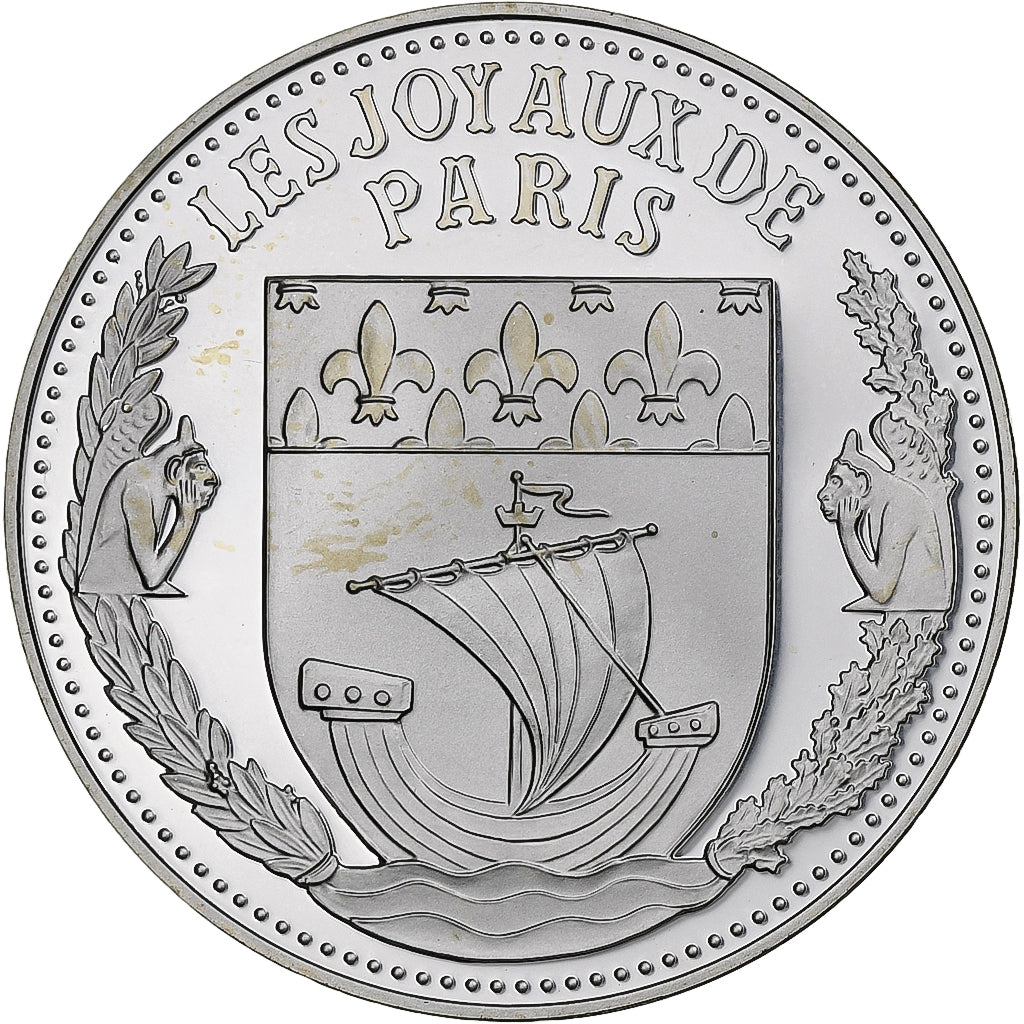 France, Medal, Les Joyaux de Paris, L'Opéra Garnier, Silver, MS(64)
