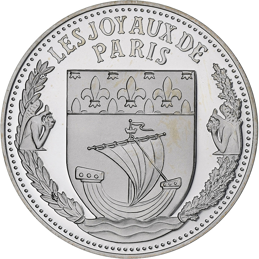 France, Medal, les Joyaux de Paris, Le Grand Palais, Silver, MS(64)