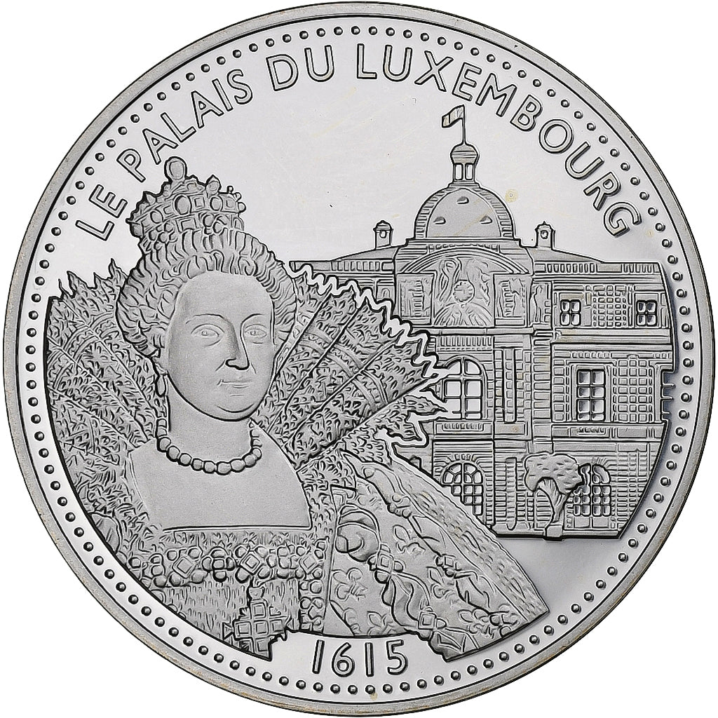 Francja, medal, Les Joyaux de Paris, Le Palais du Luxembourg, Srebro, MS(64)