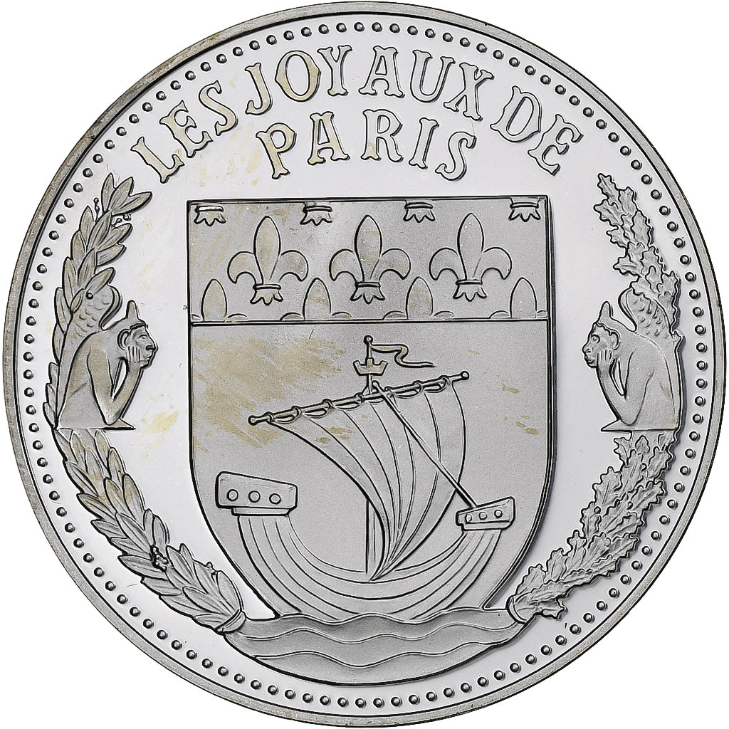 France, Medal, Les Joyaux de Paris, Les Invalides, Silver, MS(64)
