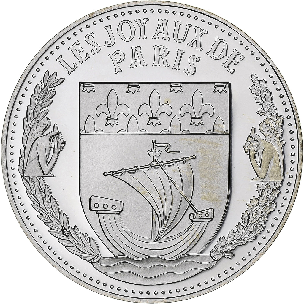 France, Médaille, Les Joyaux de Paris, Le Panthéon, Argent, SPL+