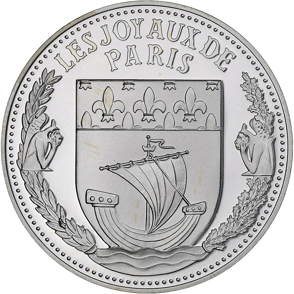 France, Medal, Les Joyaux de Paris, Palais de l'Elysée, Silver, MS(64)