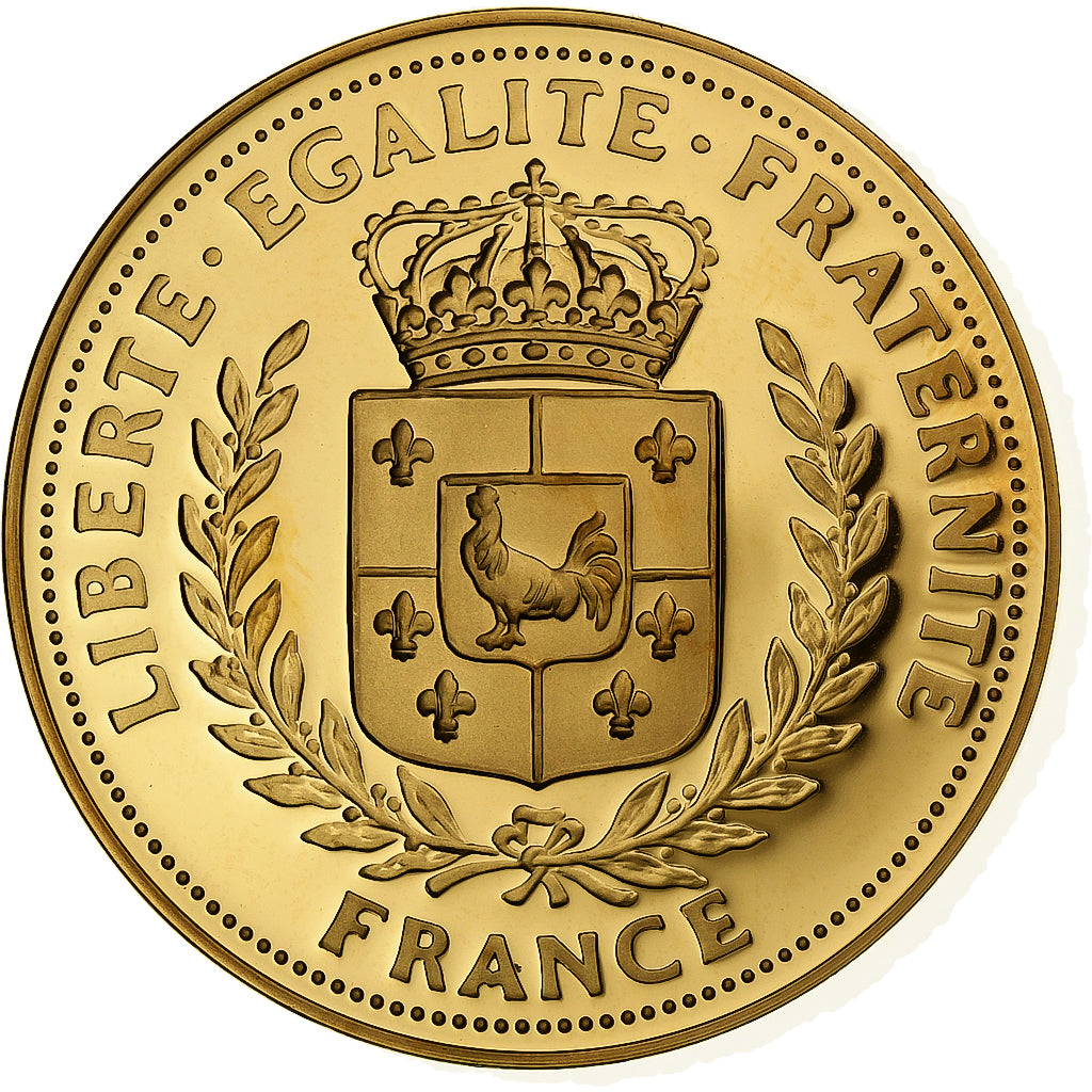 Francia, medalla, Marie Curie, Copper Gilt, FDC