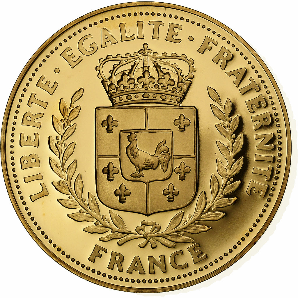 Francja, medal, Peinture, Claude Monet, Stop miedzi, MS(65-70)